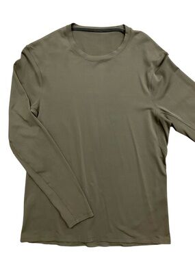 Lululemon Classic Long Sleeve Crewneck Top - Olive
